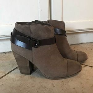 Women’s suede booties/ankle boots
